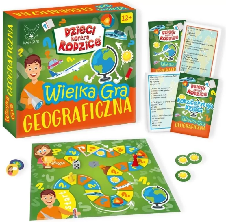 Dzieci kontra Rodzice. Wielka Gra Geograficzna - tantis.pl