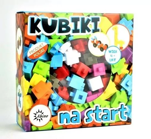 Kubiki na start 70 el. ABINO - tantis.pl