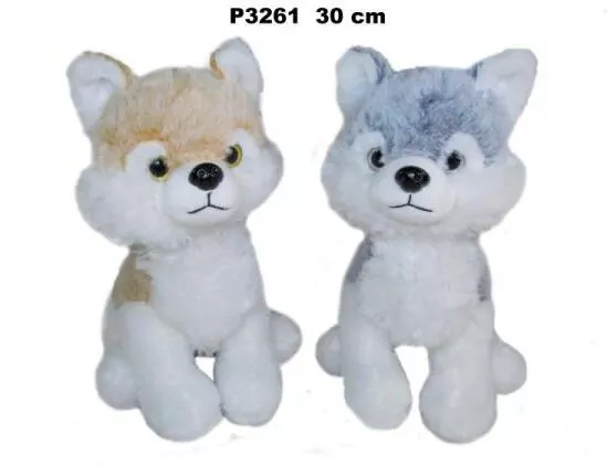 Pies husky 30cm MIX - tantis.pl