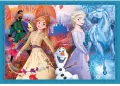 Clementoni. Puzzle 4w1. Super Kolor Frozen - tantis.pl