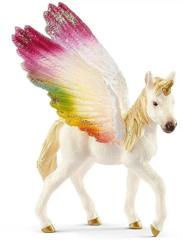 Źrebię skrzydlatego jednorożca tęczowego 70577 - tantis.pl