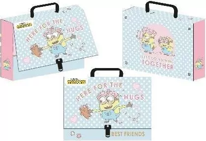 Teczka z rączką walizeczka Minionki - tantis.pl