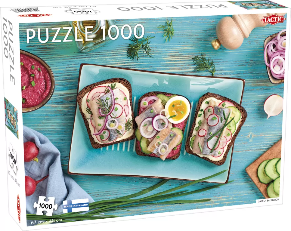 Puzzle 1000 Lovers Danish Sandwich - tantis.pl