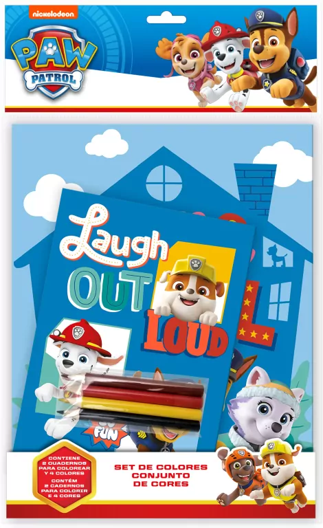 Zestaw do kolorowania Paw Patrol PW19752 - tantis.pl