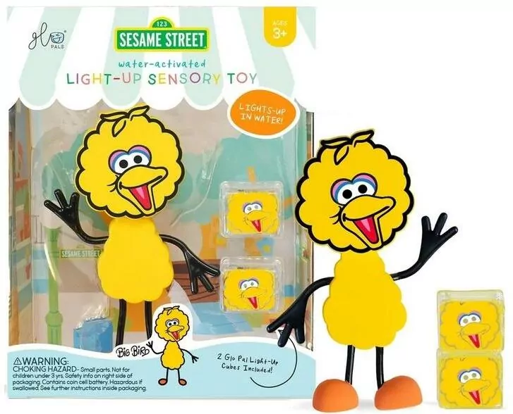 Postać do kąpieli Wielki Ptak z kostkami świecącym - tantis.pl