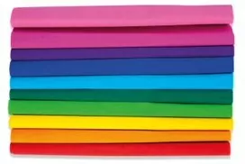 Bibuła marszczona 50x200 mix 10 rolek - tantis.pl