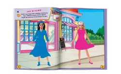 Brokatowe ubieranki. Barbie
