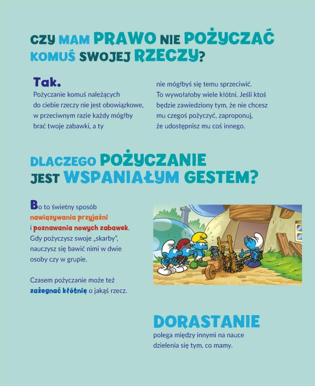 Smerf, który miał dość pożyczania swoich rzeczy. Smerfy i świat emocji. Tom 12 - tantis.pl