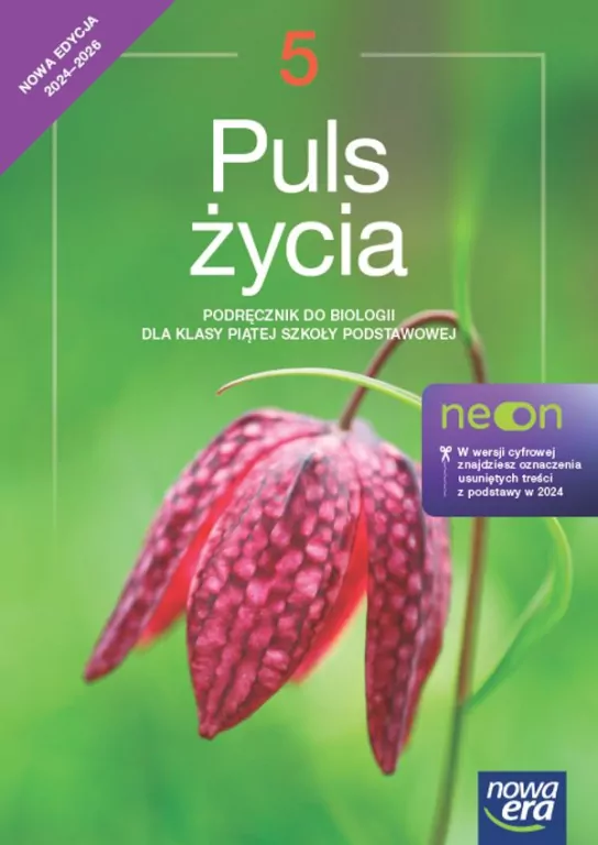 Biologia 5. Puls życia. Neon. Podręcznik - tantis.pl