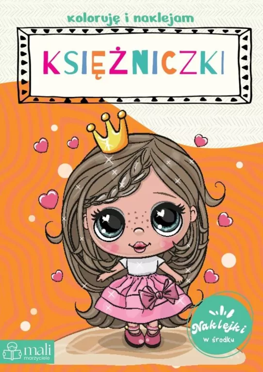 Koloruję i naklejam księżniczki - tantis.pl
