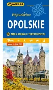 Województwo Opolskie. Mapa atrakcji turystycznych 1:200 000 - tantis.pl