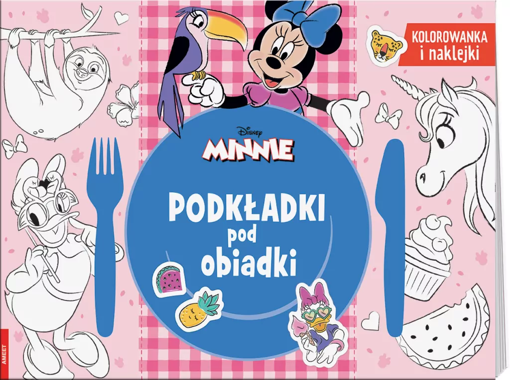 Podkładki pod obiadki. Minnie - tantis.pl