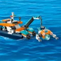 LEGO® City Exploration. Łódź do nurkowania badacza. 60377 - tantis.pl