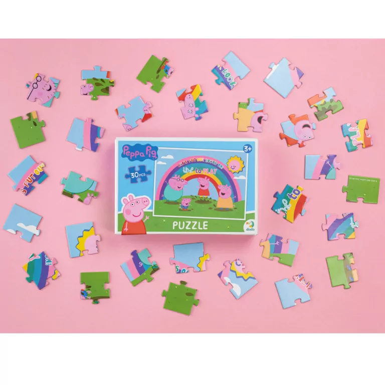 Puzzle 30. Świnka Peppa - tantis.pl