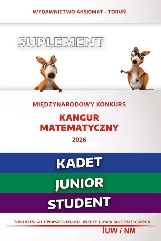 Mat. z wesołym kangurem. Suplement 2026 Kadet... - tantis.pl