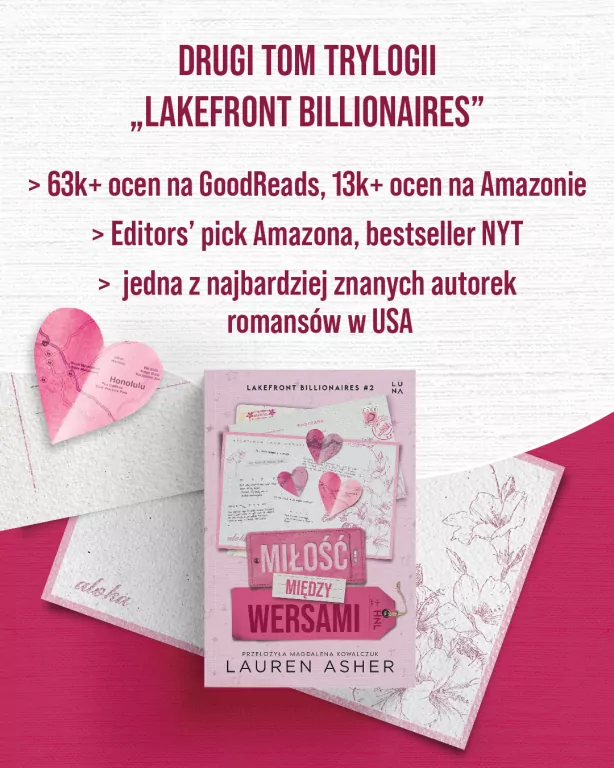 Miłość między wersami. Lakefront Billionaires. Tom 2 - tantis.pl