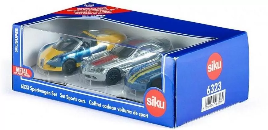 Set podarunkowy. Auta sportowe. Siku Super - tantis.pl
