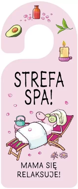 Zawieszka na klamkę. Strefa SPA - tantis.pl