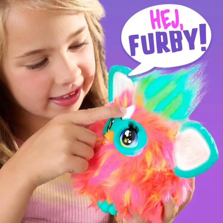 Interaktywna maskotka koralowa. Furby 2.0 - tantis.pl