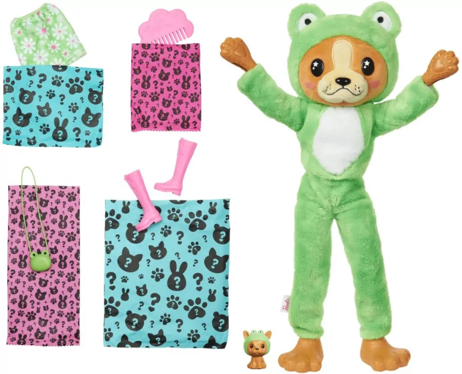 Barbie Color Reveal. Lalka Piesek-Żaba HRK24 - tantis.pl