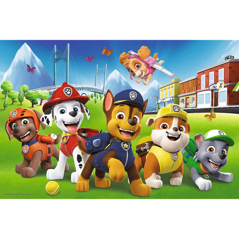Puzzle 60 Psi Patrol na polanie - tantis.pl