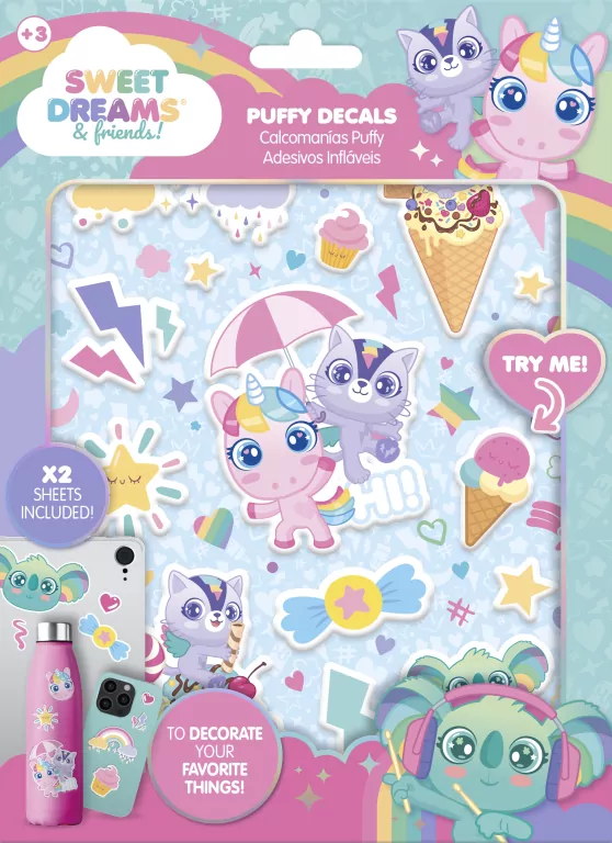 Naklejki do dekorowania Sweet Dreams KL11655 - tantis.pl