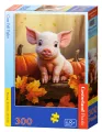 Puzzle 300 Cute Fall Piglet CASTOR - tantis.pl