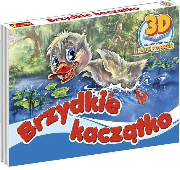 Ksiażeczka 3D Bajki Pokoleń: Brzydkie kaczątko - tantis.pl