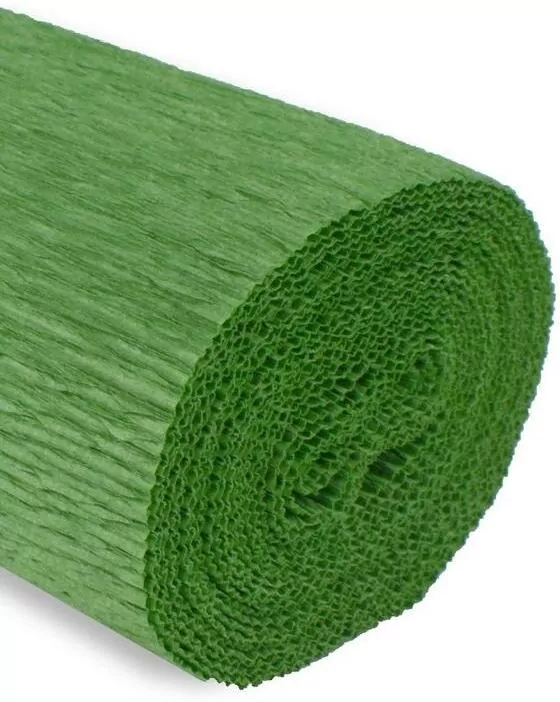 Krepina 50x250cm 180g zielona łodygowa - tantis.pl