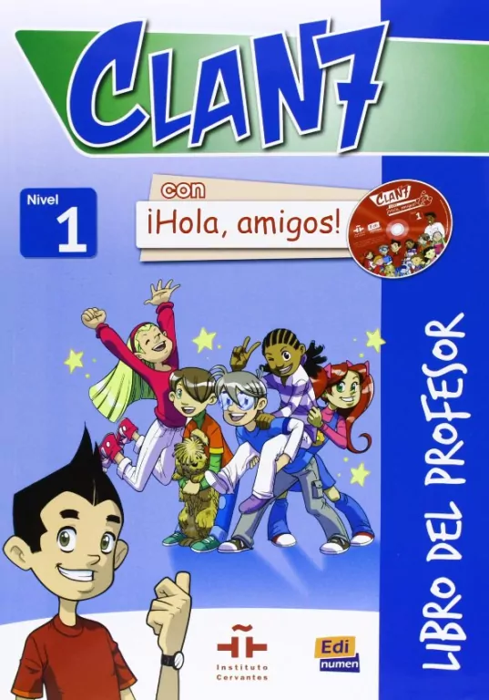 Clan 7 con Hola amigos 1 przewodnik metodyczny - tantis.pl