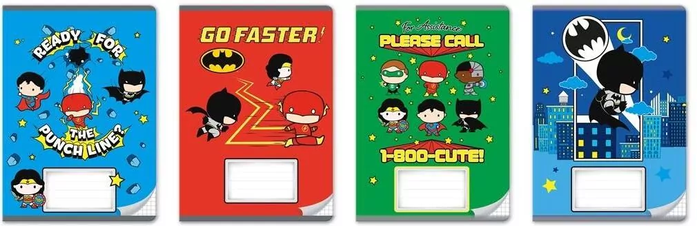 Zeszyt Batman. A5/16K kratka. 20 sztuk - tantis.pl