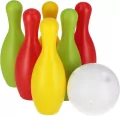 Kręgle plastikowe + akc. w pudełku NL021-1B MC - tantis.pl