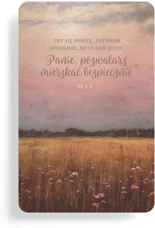 Magnes na lodówkę - Gdy się położę - pole - tantis.pl