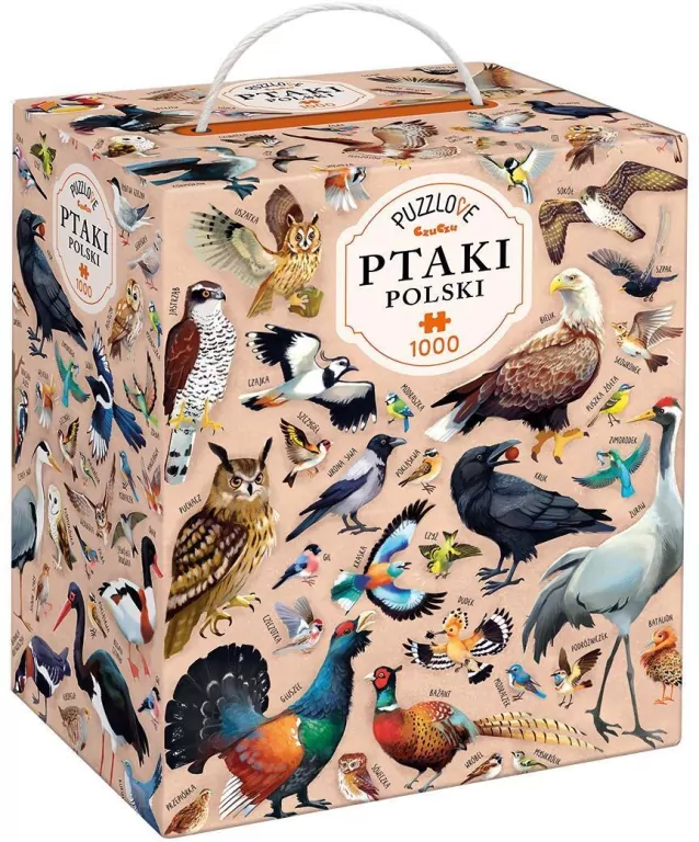 CzuCzu. Puzzlove. Ptaki Polski 1000el. - tantis.pl