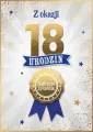 Karnet Urodziny 18 - tantis.pl