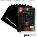 Wydrapywanka hologramowa A5 tęczowa - tantis.pl