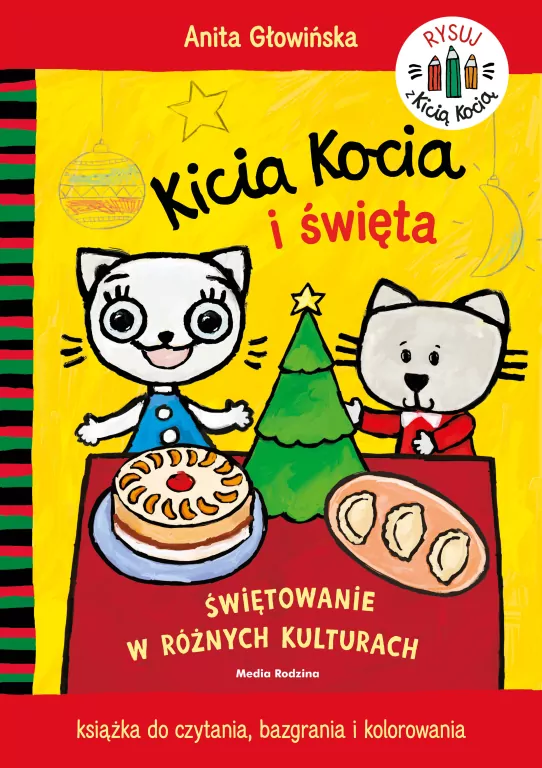 Kicia Kocia i święta. Kolorowanka - tantis.pl