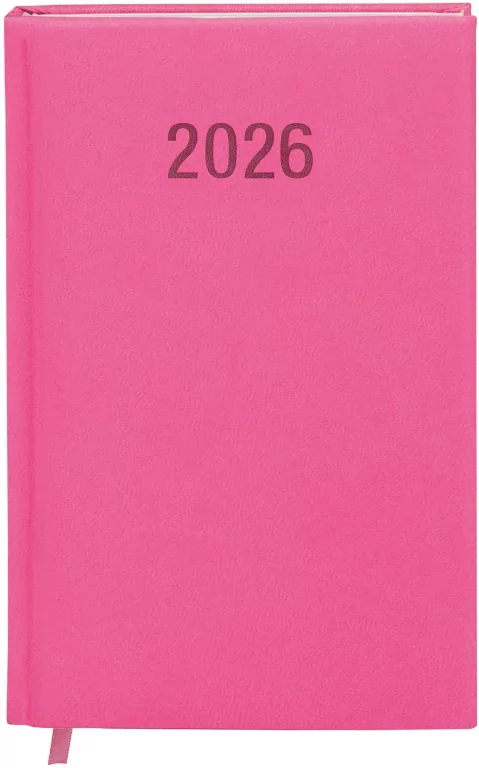 Kalendarz 2026 A6 Colorfix TDW różowy - tantis.pl