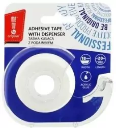 Taśma klejąca 18mmx20m z podajnikiem MemoBe