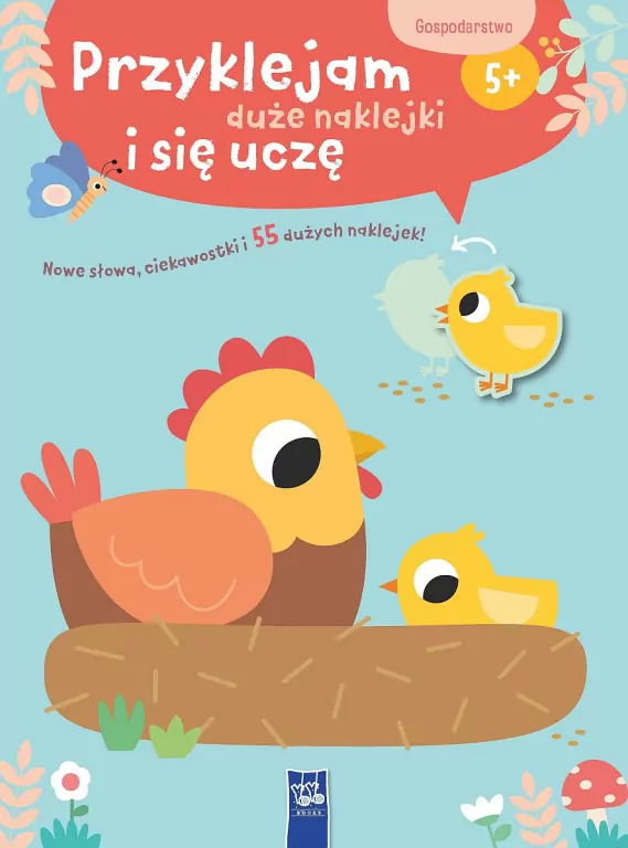 Przyklejam duże naklejki i się uczę. Gospodarstwo - tantis.pl