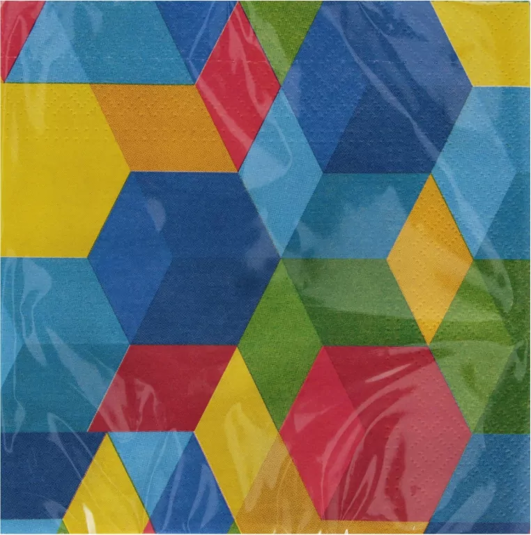 Serwetki. Klocki 33x33cm - tantis.pl