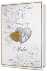 Karnet B6 Rocznica (wymienne cyfry)