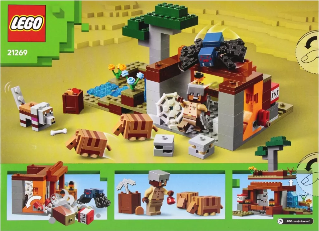 LEGO® Wyprawa do pancernikowej kopalni 21269 - tantis.pl