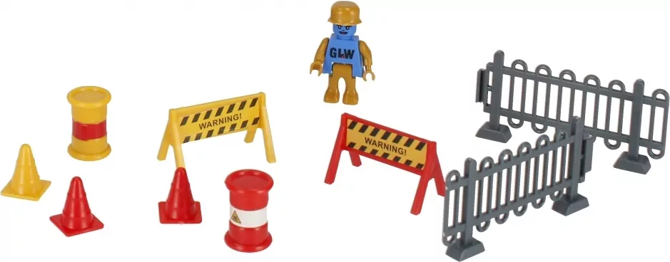 Maszyna budowlana metalowa, zestaw - tantis.pl