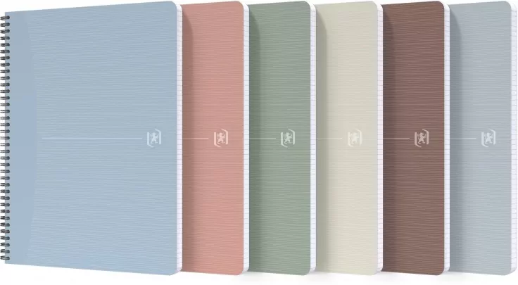 Kołozeszyt A4 50k kratka Oxford my rec up mix kolorów 1 sztuka - tantis.pl