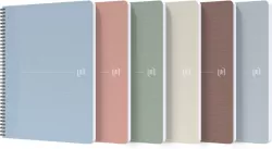 Kołozeszyt A4 50k kratka Oxford my rec up mix kolorów 1 sztuka