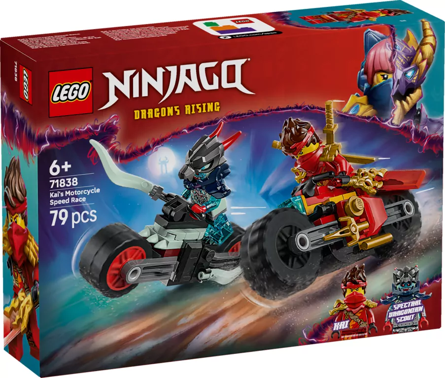 LEGO® Wyścig motocyklowy Kaia 71838 - tantis.pl
