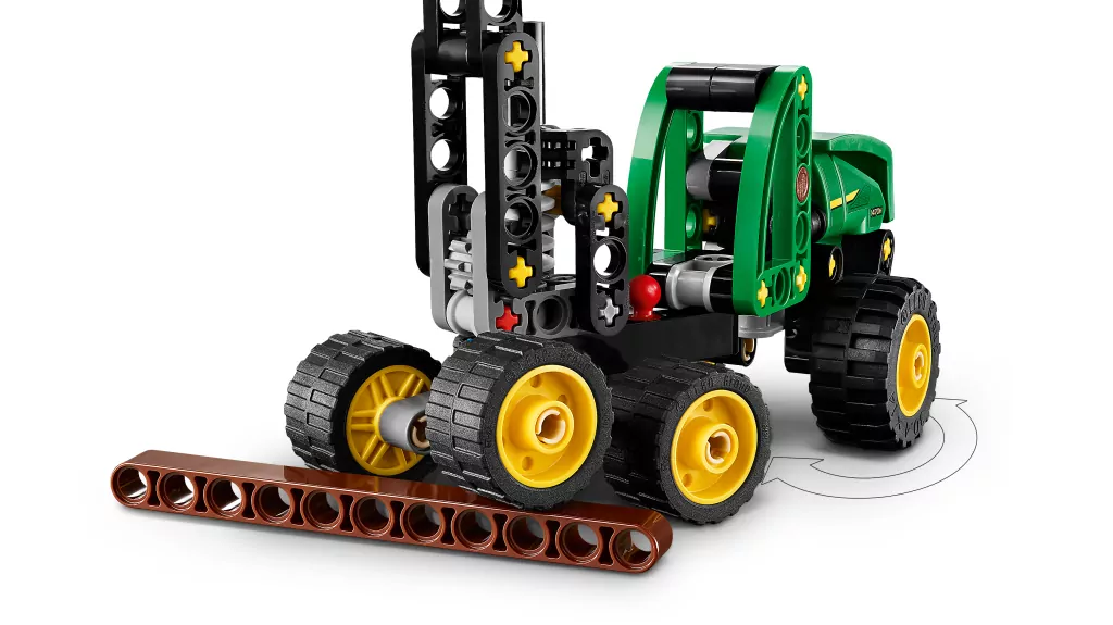 LEGO® Technic. Harwester kołowy John Deere 42218 - tantis.pl