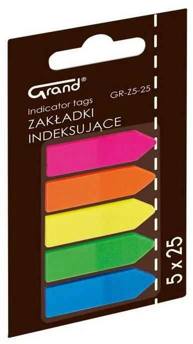 Zakładki indeksujące. Strzałki - tantis.pl