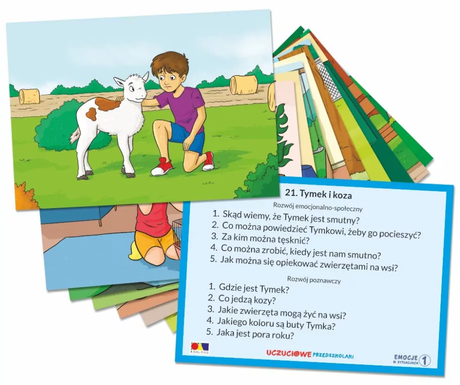 Uczuciowe przedszkolaki. Emocje w sytuacjach. Część 1 - tantis.pl